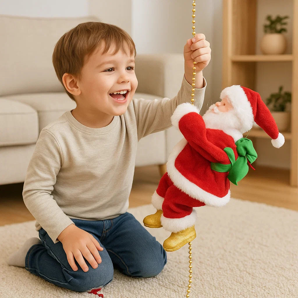 Kletternder Weihnachtsmann Spielzeug