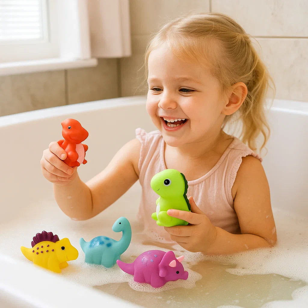 Leuchtendes Bade Dinosaurier Spielzeug