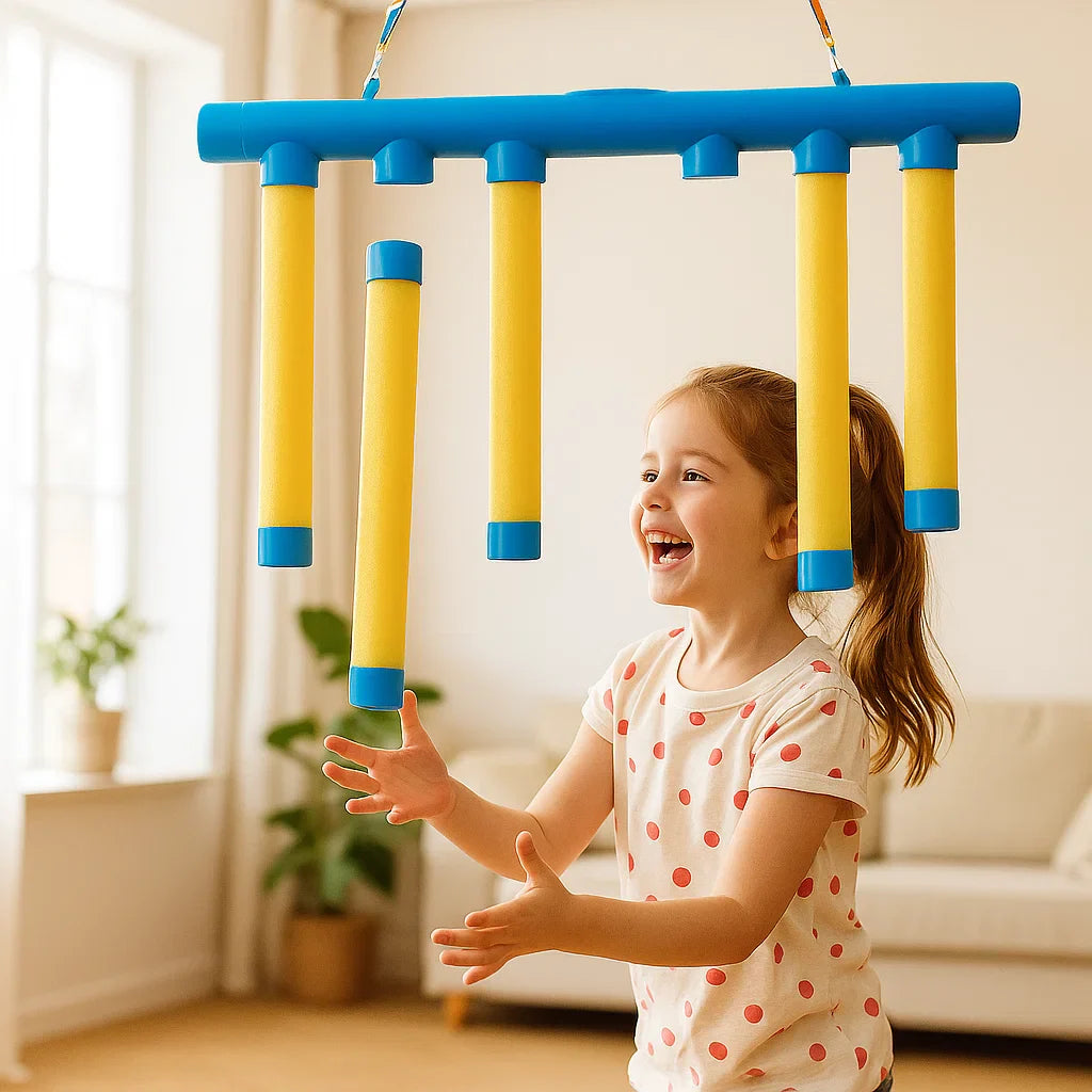 Fallende Stäbchen Kinder Reaktionsspiel