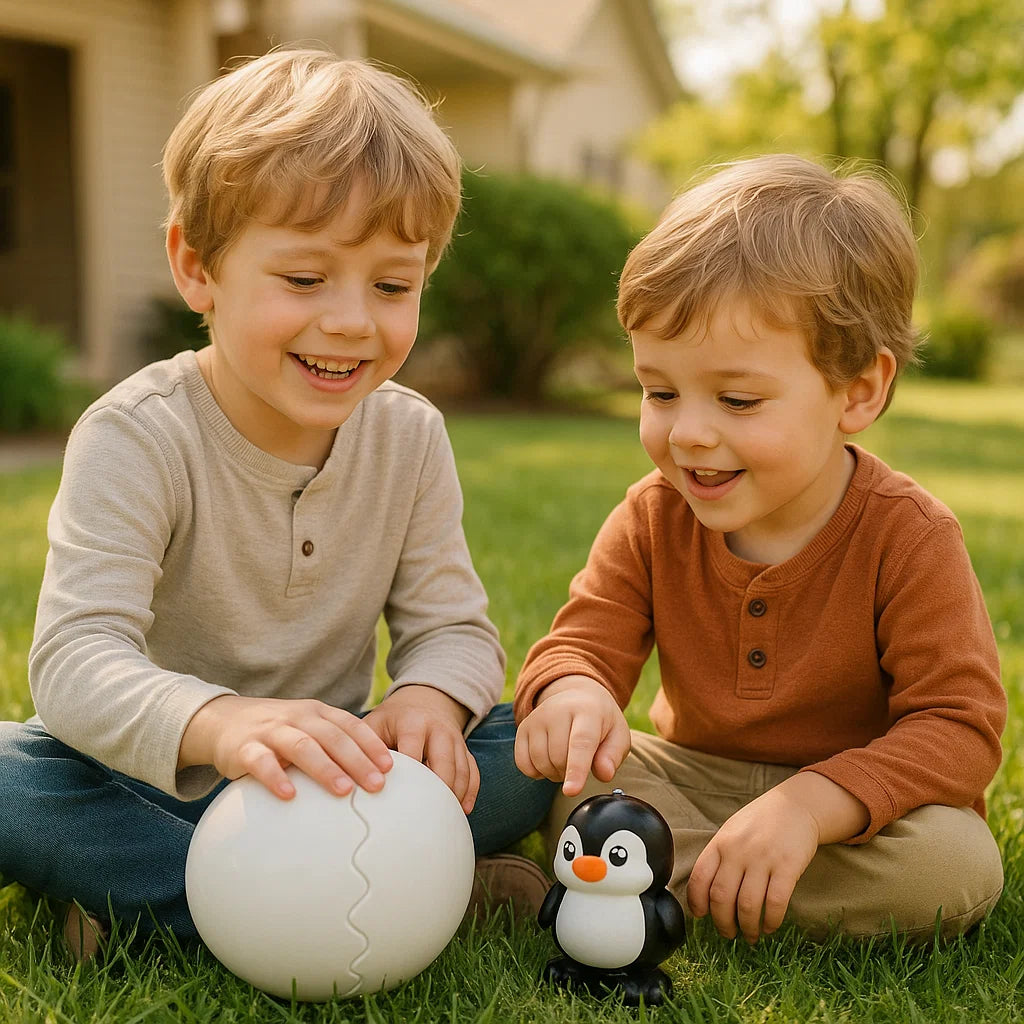 Überaschungs Ei Schlüpf Tierchen Kinder Spielzeug