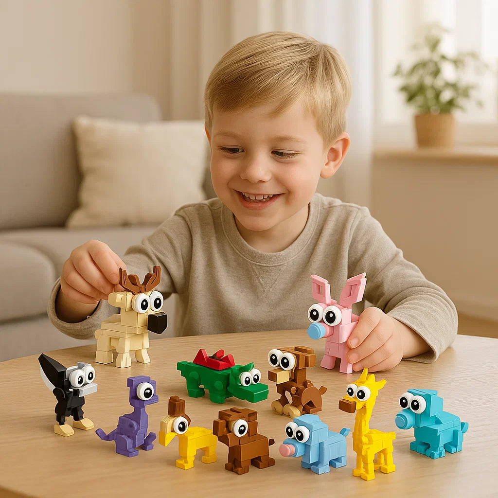 Kreatives Tiere Baustein Set