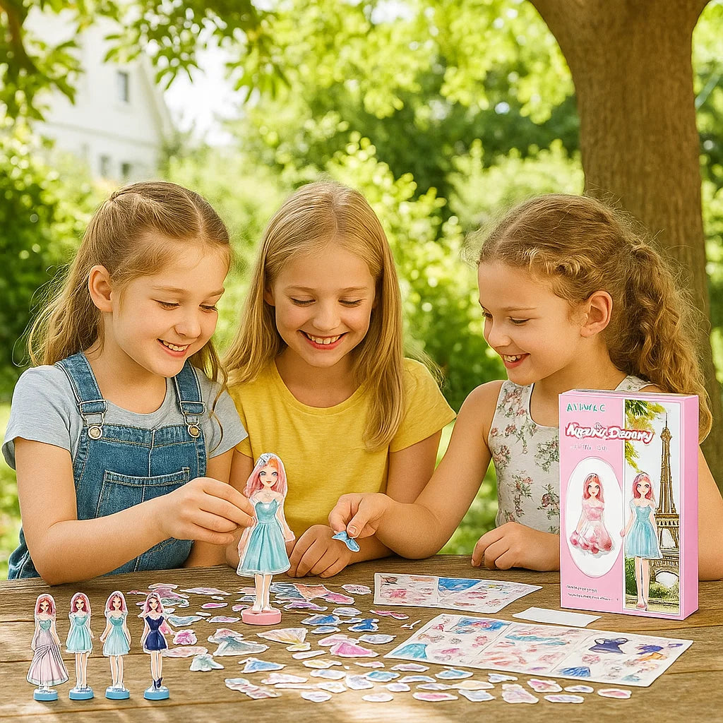 Magnetisches Mode Spielset für Kinder